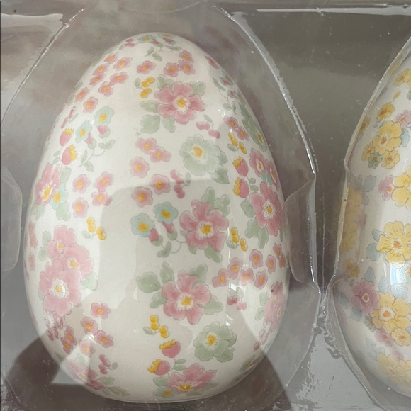 White Bunny Figurine with Floral Accent - Picture 12 of 14